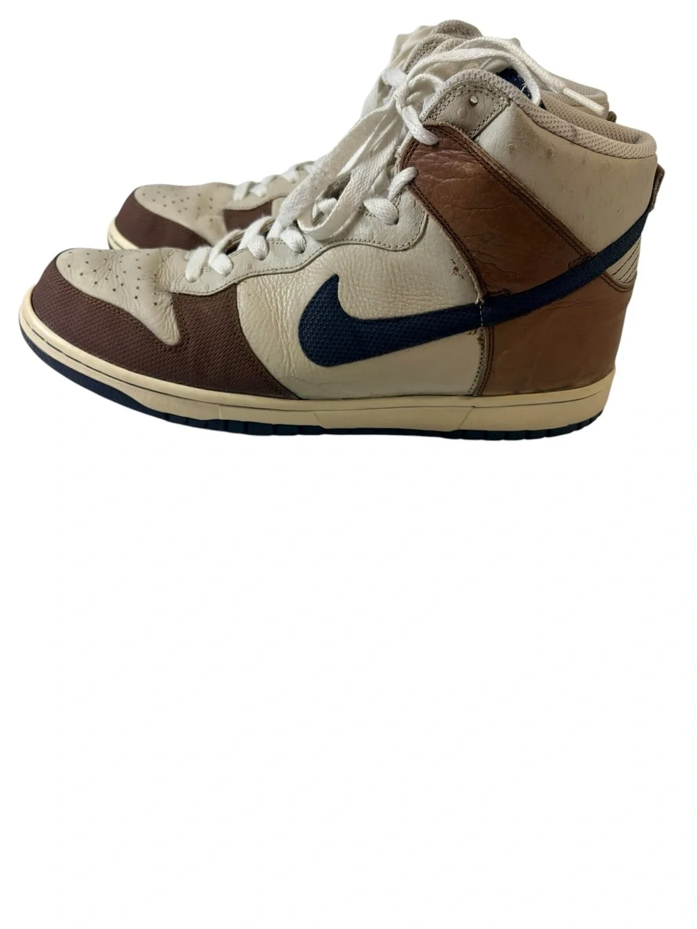 Nike Dunk High Premium “Baroque Brown” Sneakers Men’s Size 13 Vintage Y2K READ
